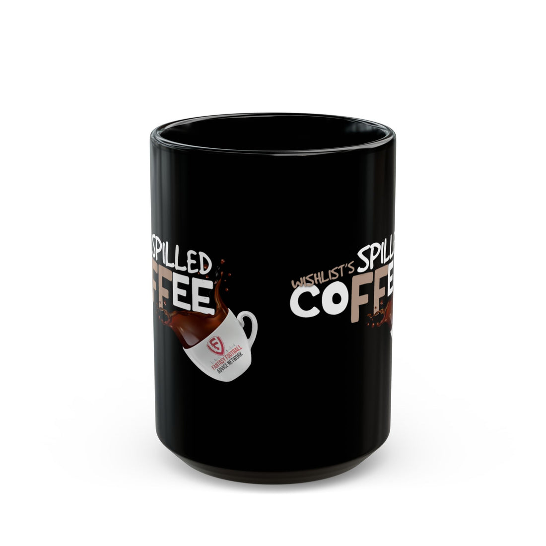 Spilled Coffee - FFAN Black Mug (11oz, 15oz)