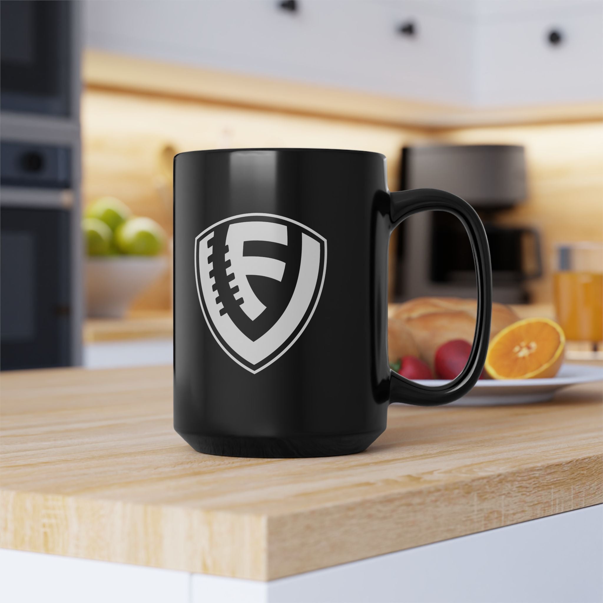 Best Record in my Fantasy League Black Mug, 15oz
