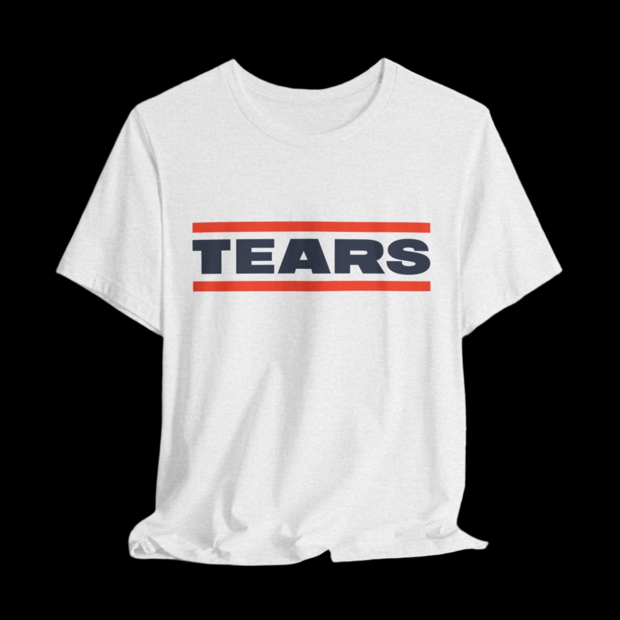 TEARS Unisex Jersey Short Sleeve Tee - Navy