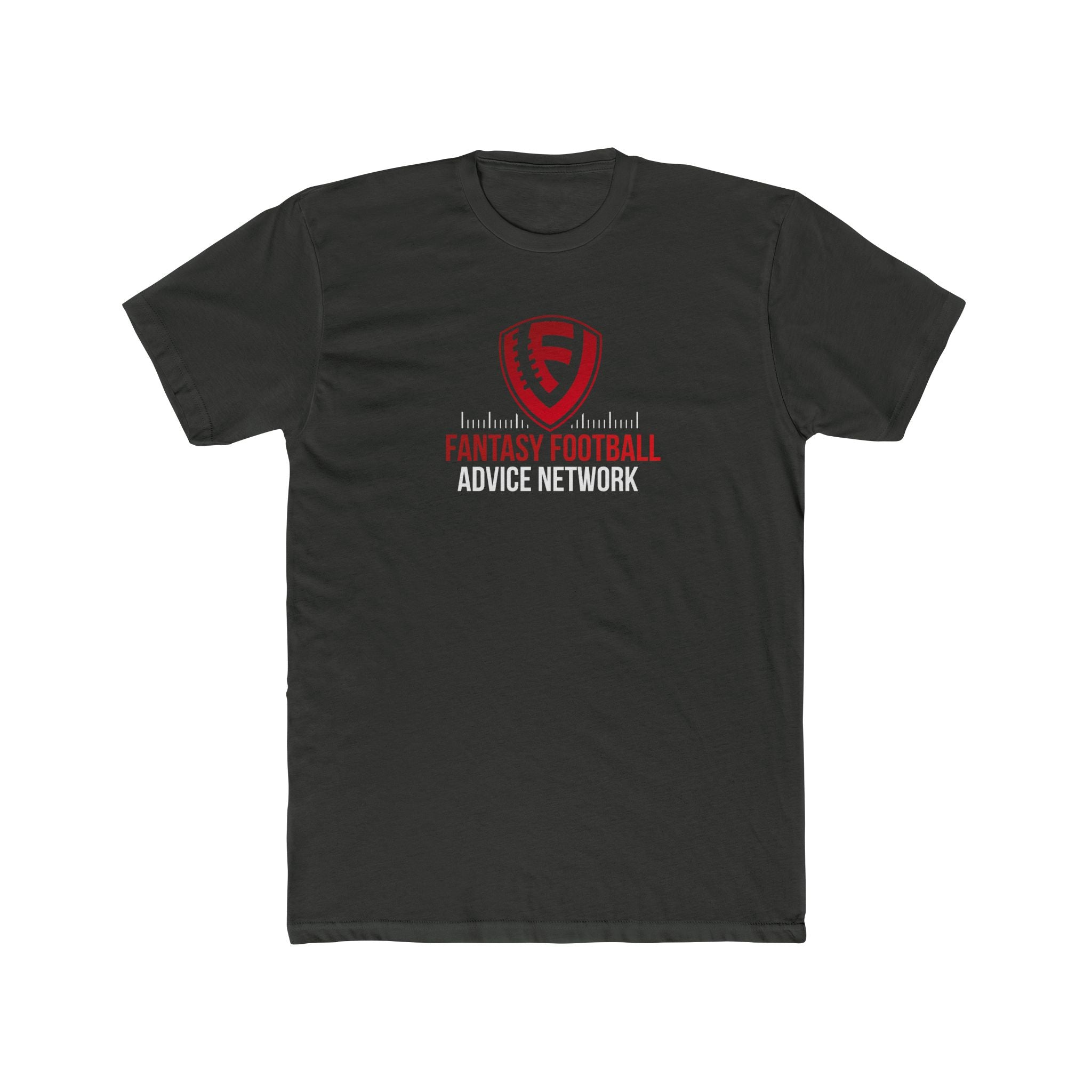 FFAN Next Level Tee – Premium Comfort for Fantasy Fanatics (Large Logo)