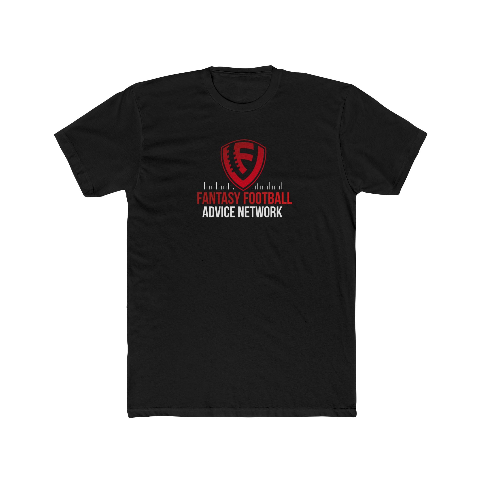 FFAN Next Level Tee – Premium Comfort for Fantasy Fanatics (Large Logo)