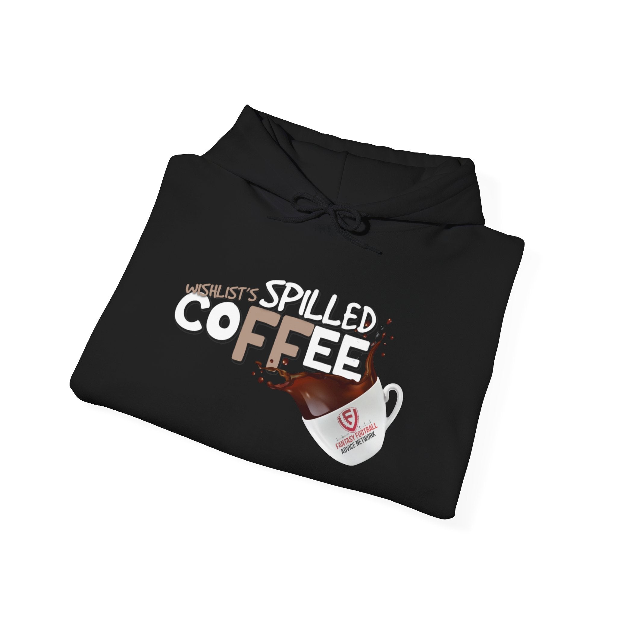 Spilled Coffee - FFAN Unisex Heavy Blend™ Hooded Sweatshirt