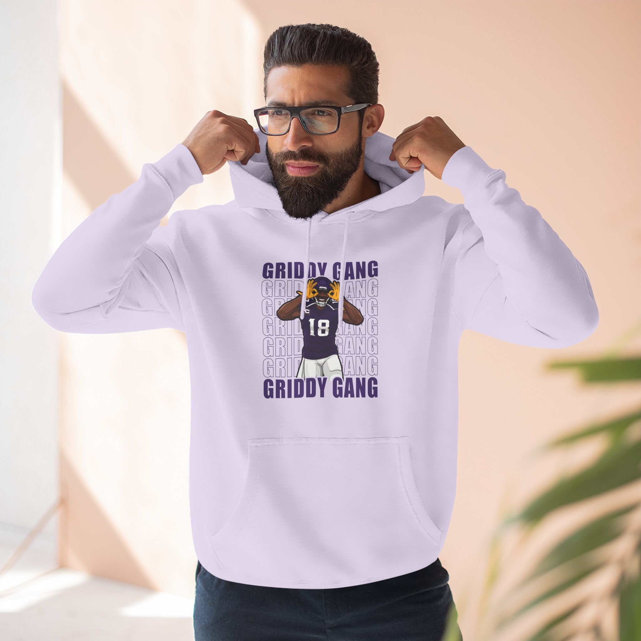 Griddy Gang Jettas Hoodie - Minnesota Football Team
