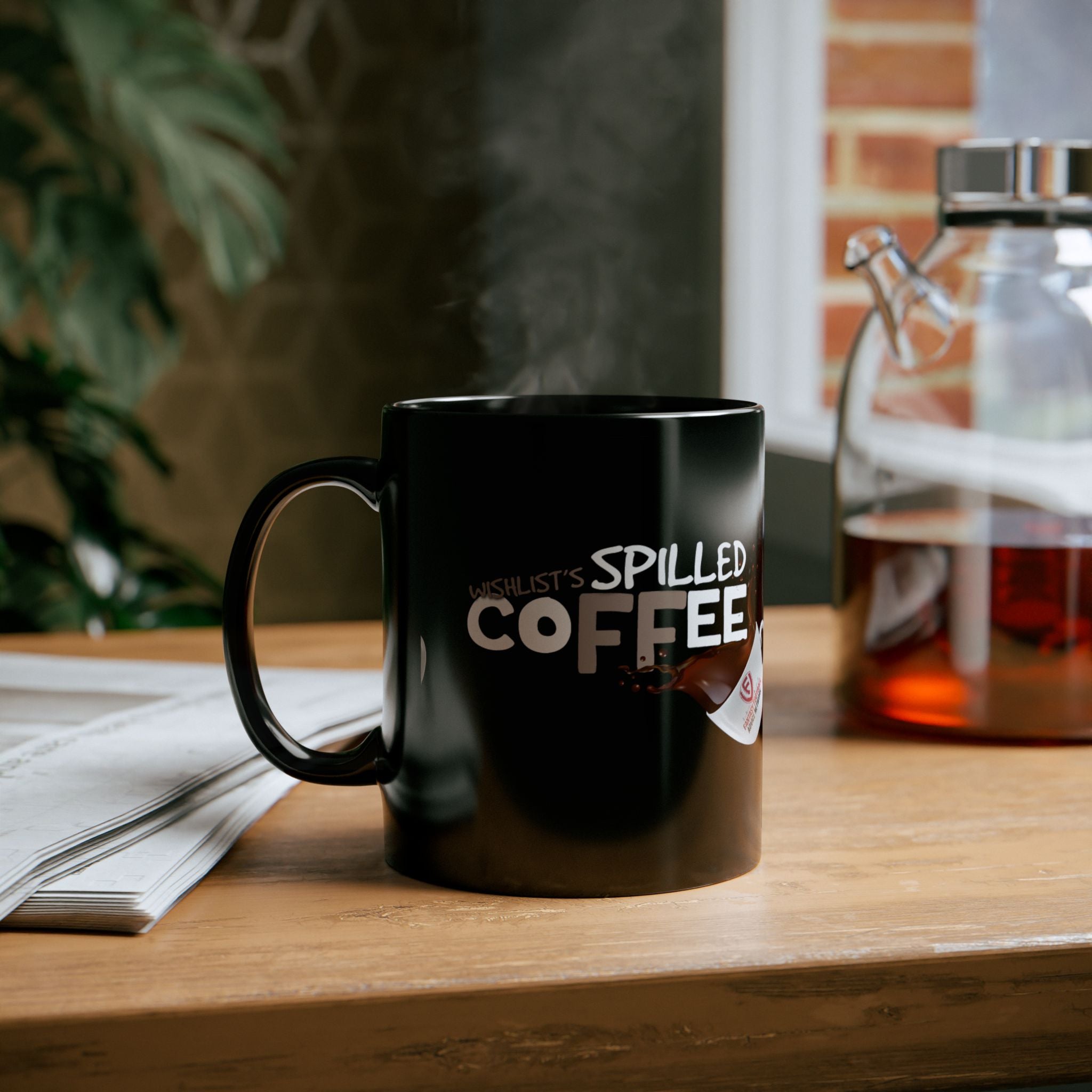 Spilled Coffee - FFAN Black Mug (11oz, 15oz)