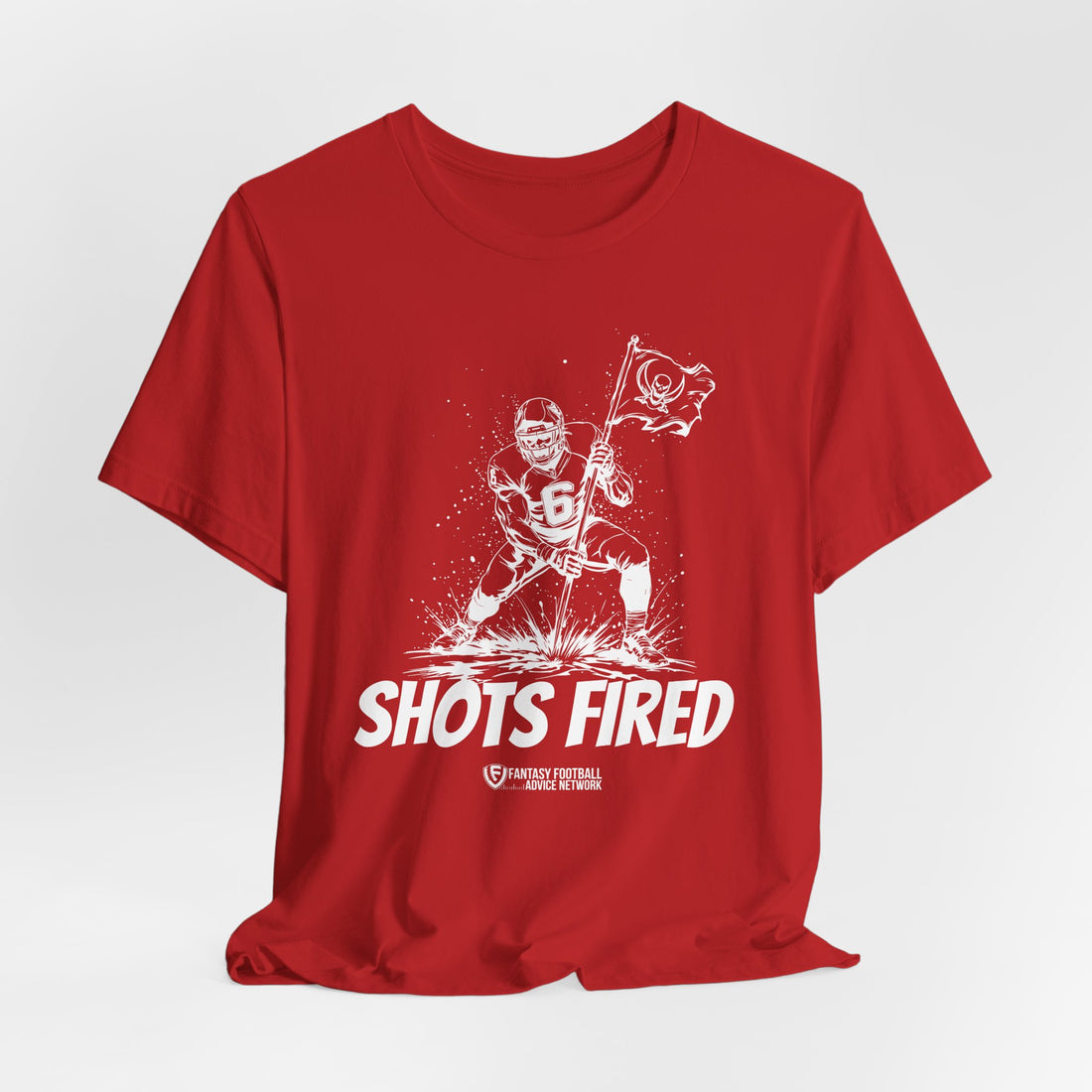Shots Fired - Mayfield Unisex Jersey Short Sleeve Tee (White)