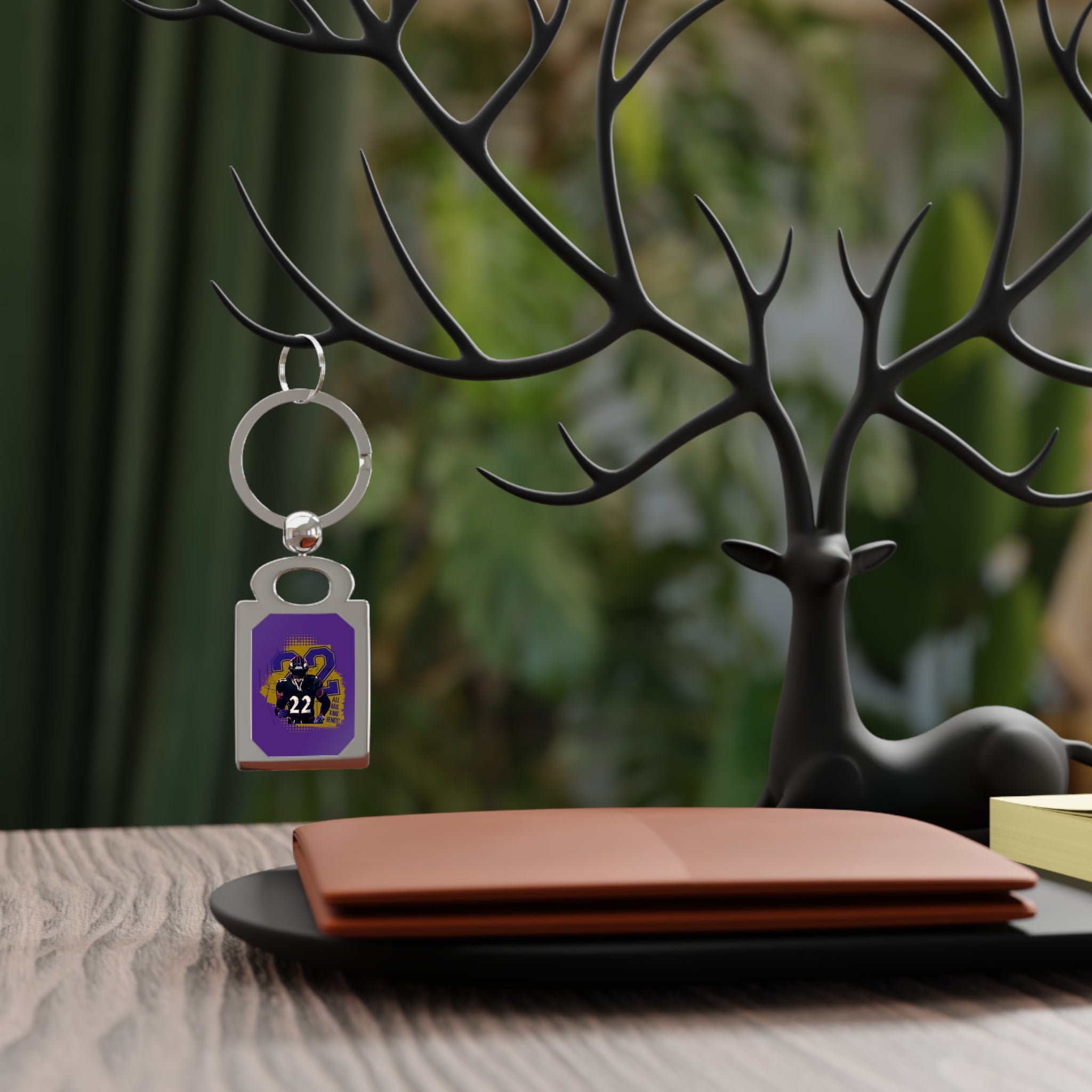 All Hail King Henry Rectangle Photo Keyring