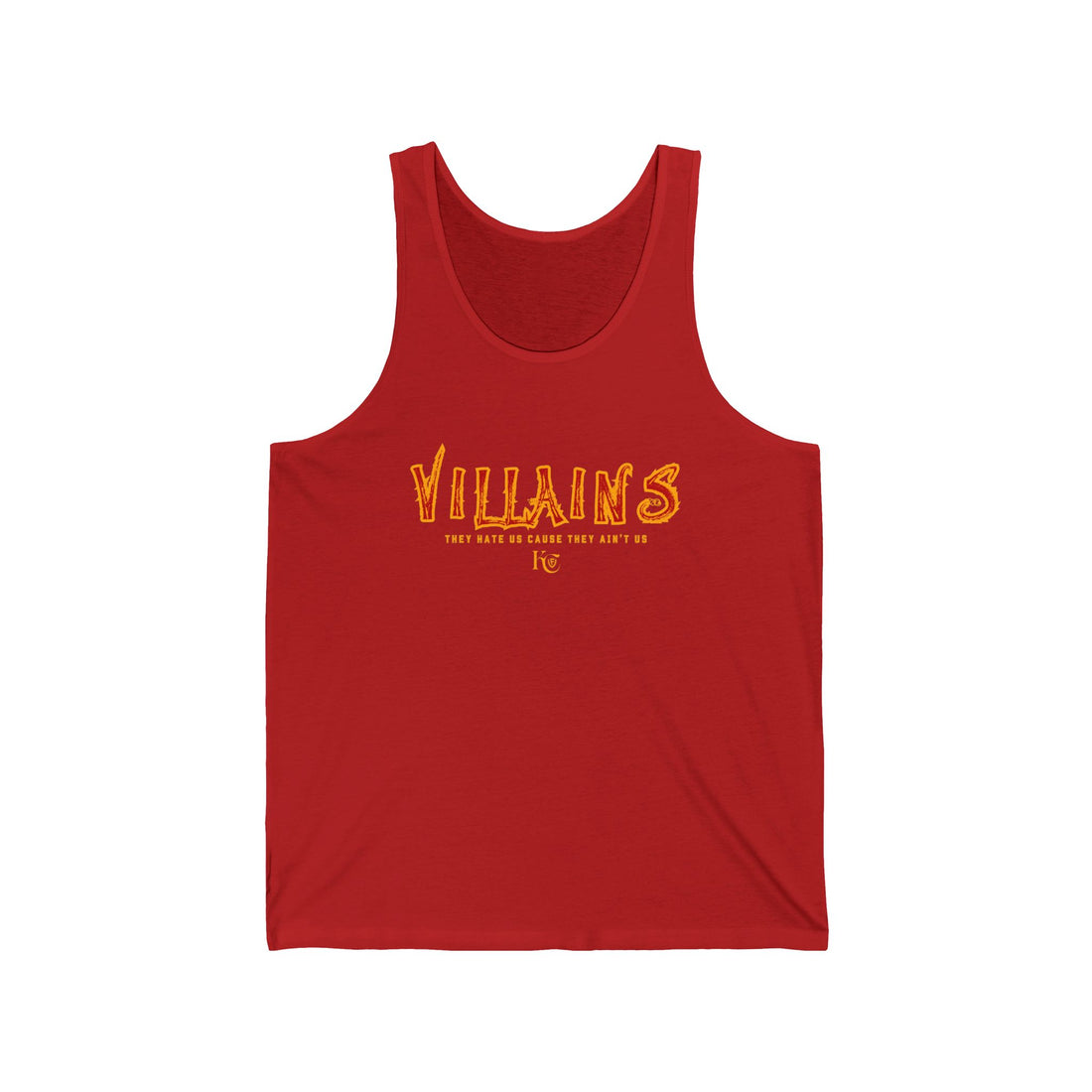 Villains: They Hate Us Because They Ain’t Us – Men’s Tank