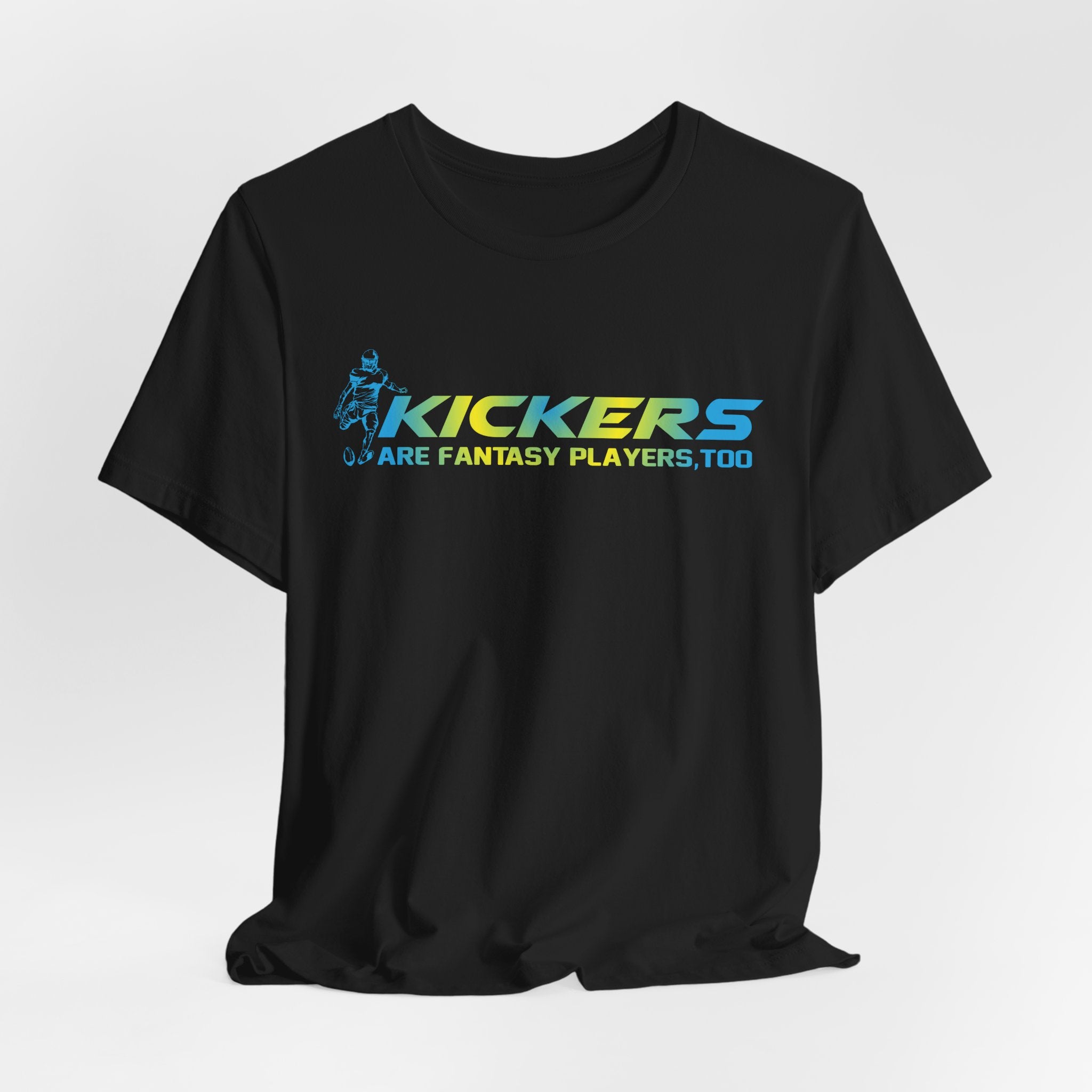 Kickers are Fantasy Players, Too Unisex Jersey Short Sleeve Tee - Red