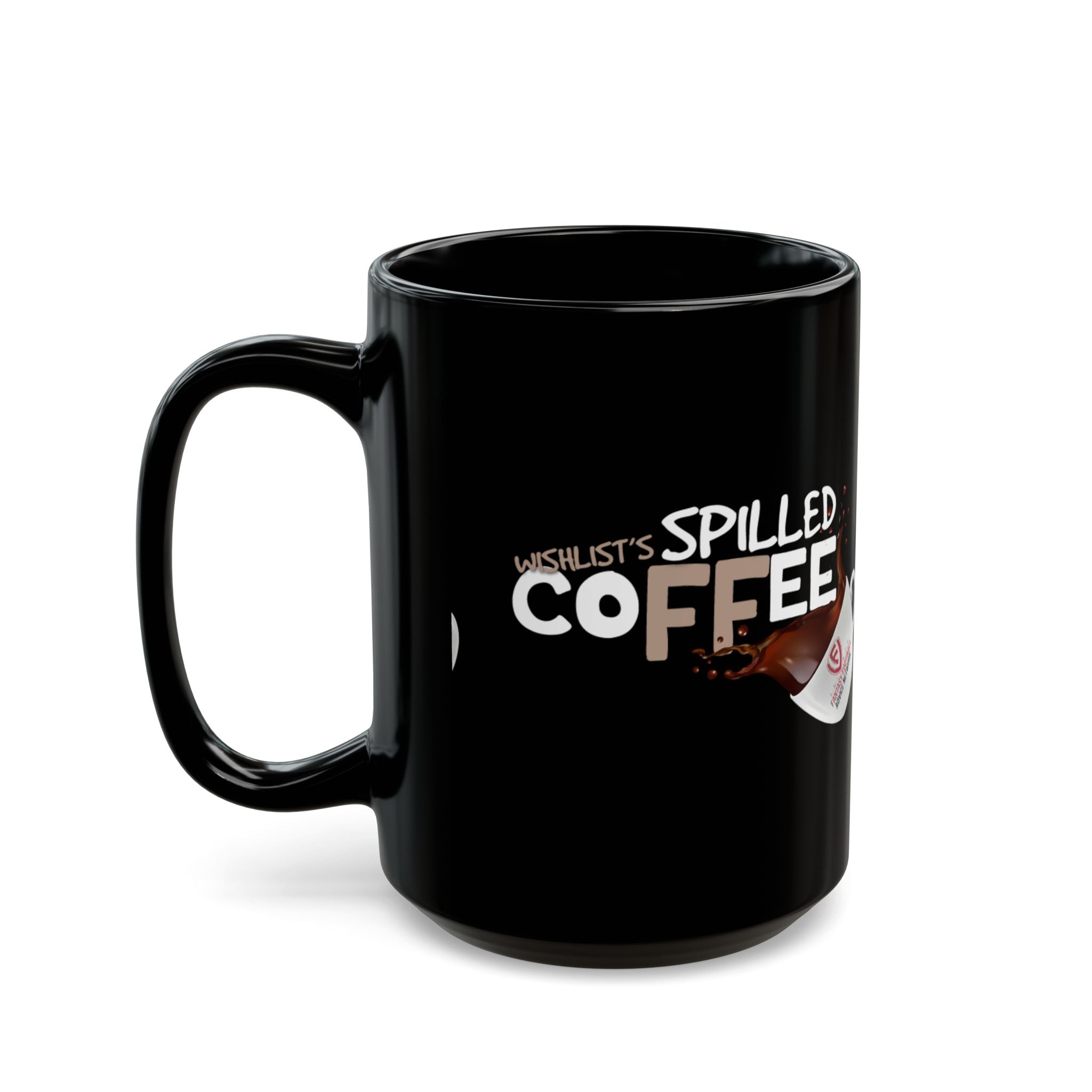 Spilled Coffee - FFAN Black Mug (11oz, 15oz)