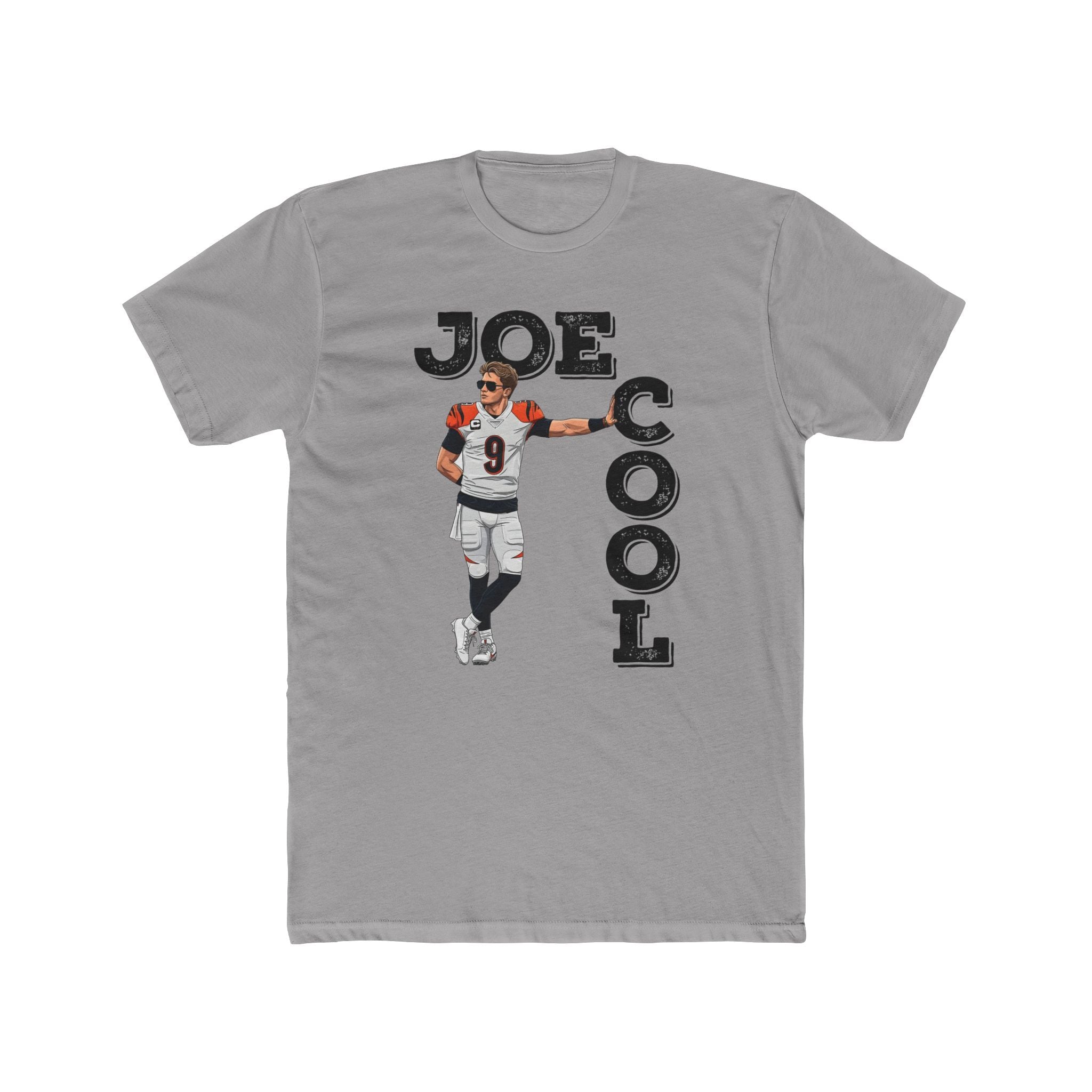 Joe Cool Cincinnati T-Shirt All-Black Font