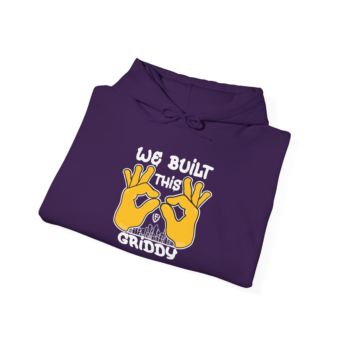 We Built this GRIDDY- Minnesota Unisex Heavy Blend™ Hooded Sweatshirt