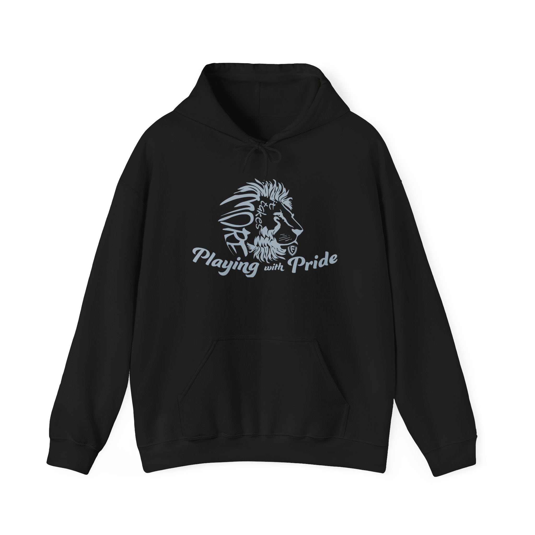 Playing with Pride Detroit Unisex Heavy Blend™ Hooded Sweatshirt