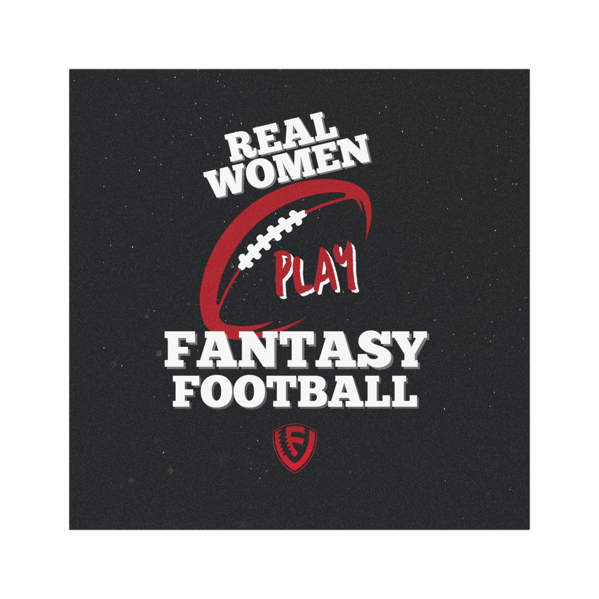 Real Women play Fantasy Football Car Magnets