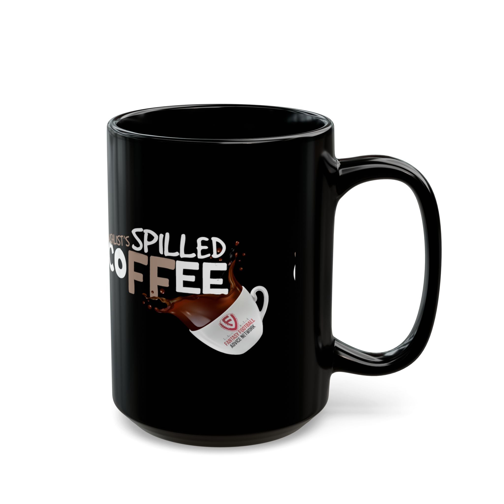 Spilled Coffee - FFAN Black Mug (11oz, 15oz)