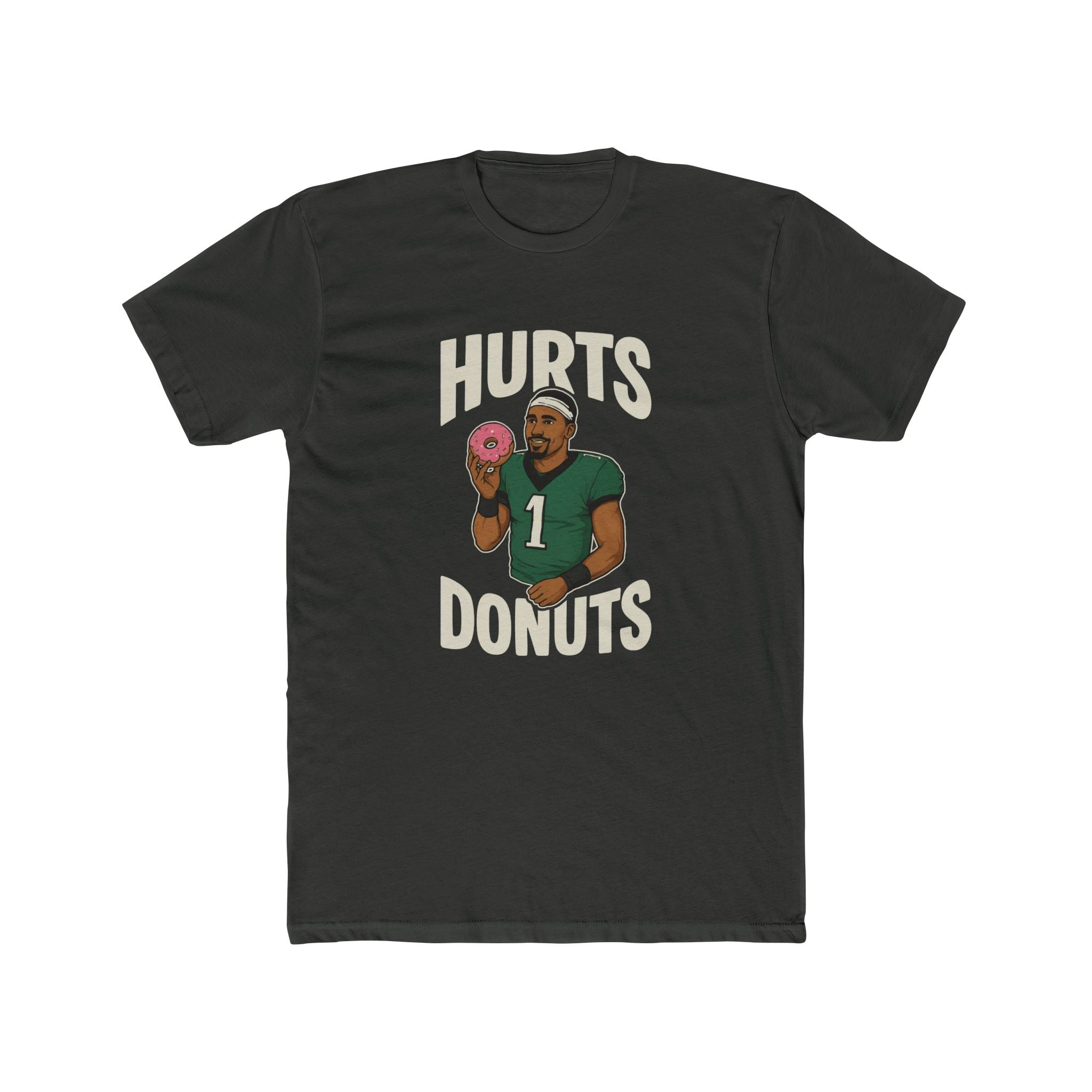 Hurts Donuts Football T-Shirt — Funny Philadelphia Fan Tee