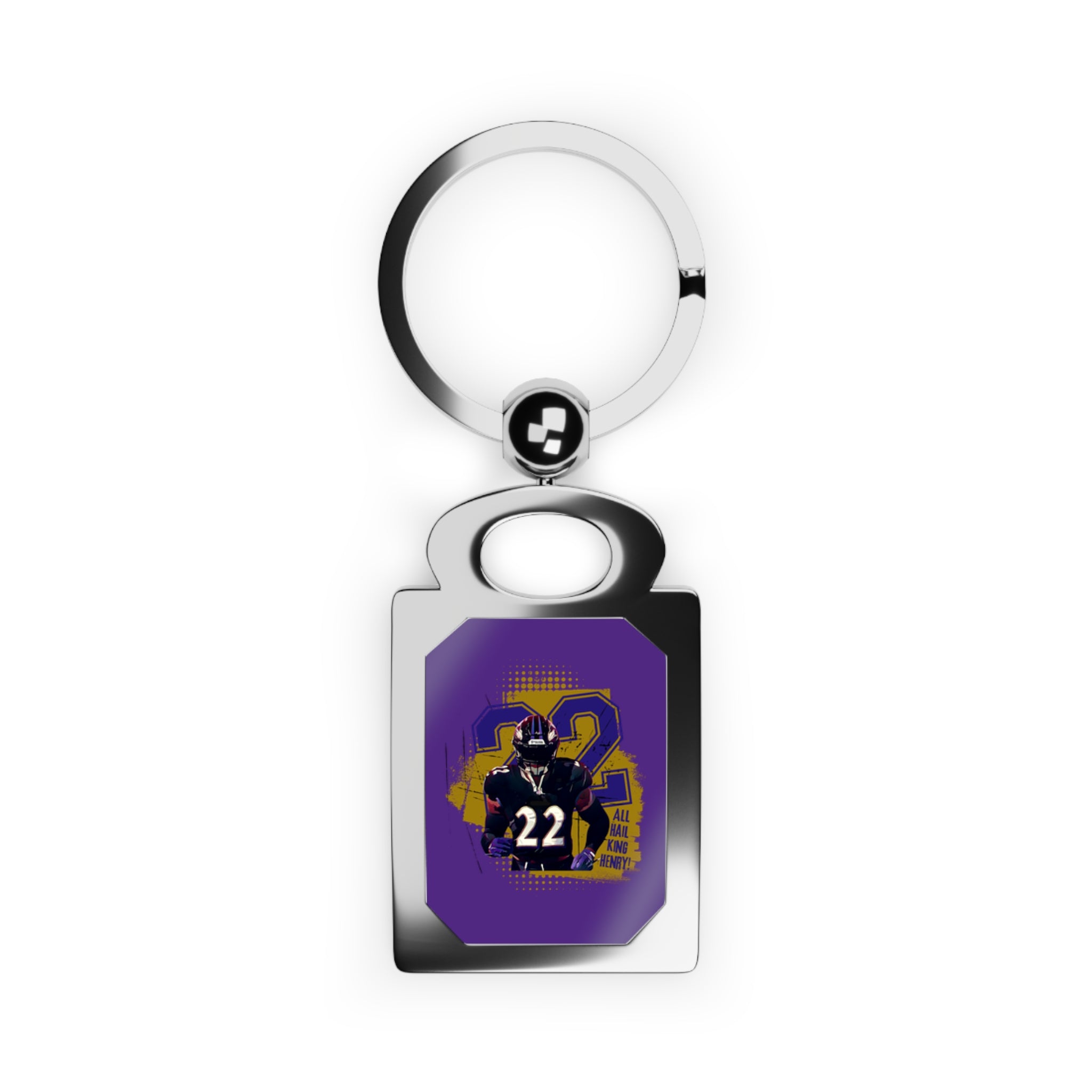 All Hail King Henry Rectangle Photo Keyring