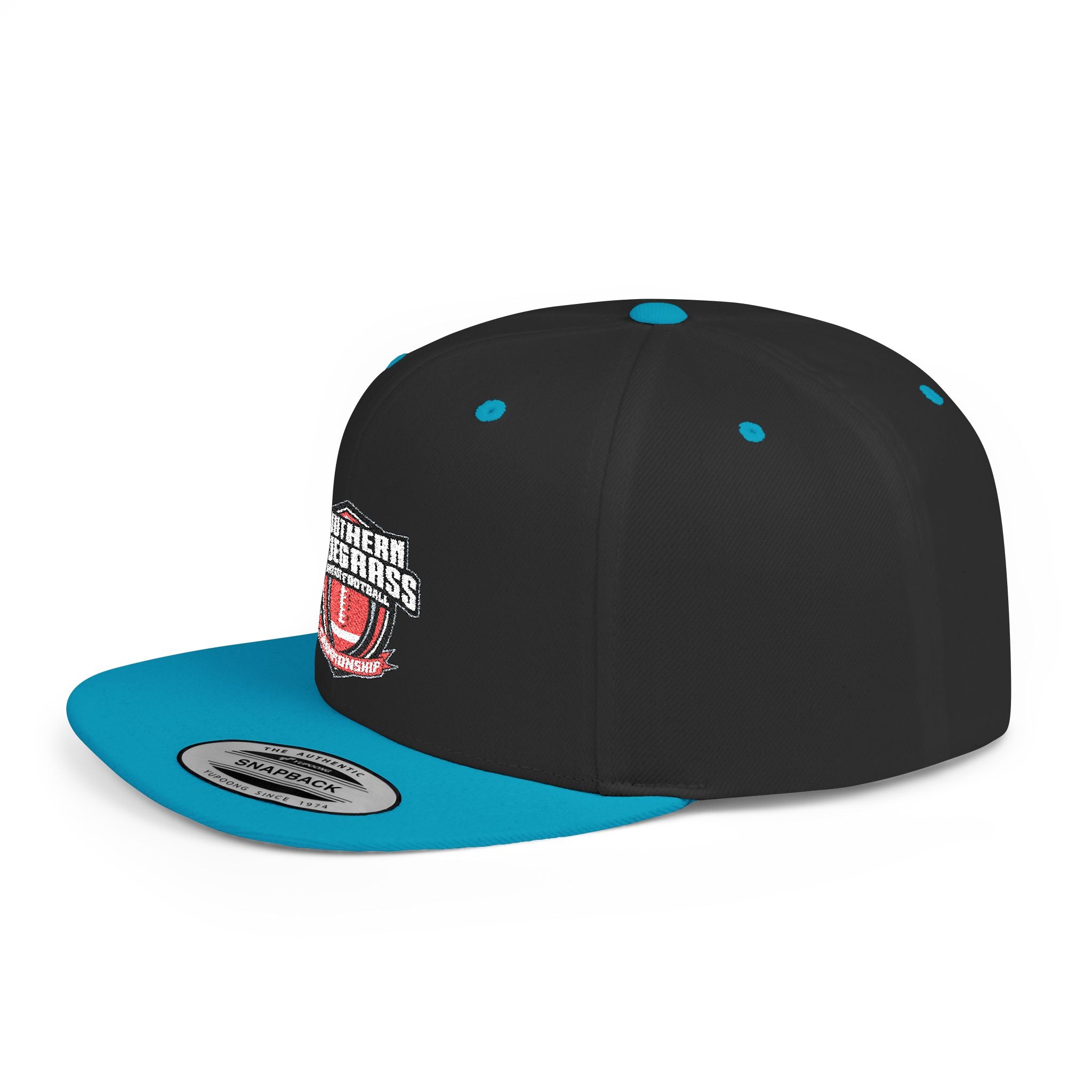SBFFC Flat Bill Snapback Hat- Win in STYLE