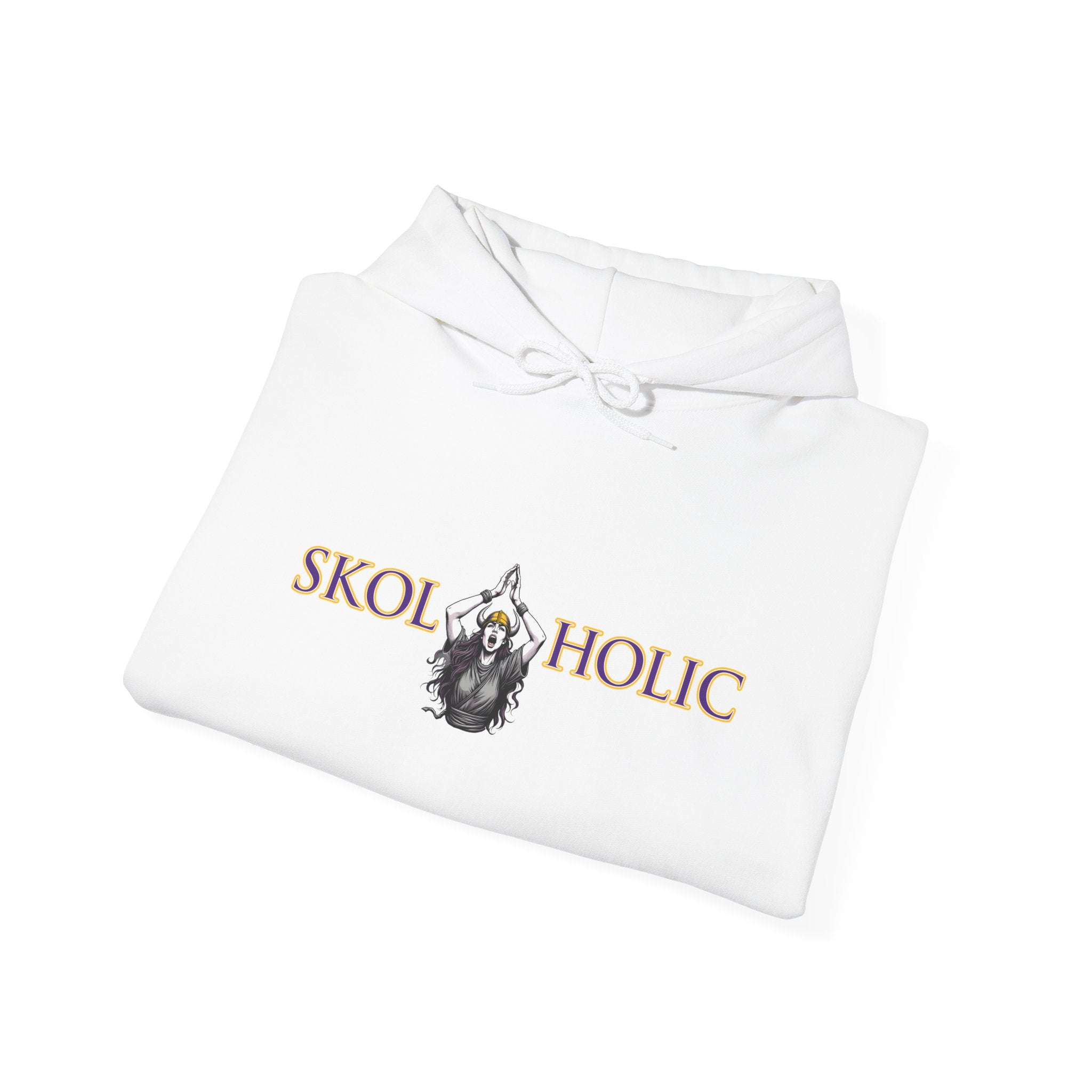 SKOL-A-HOLIC- Woman Unisex Heavy Blend™ Hooded Sweatshirt