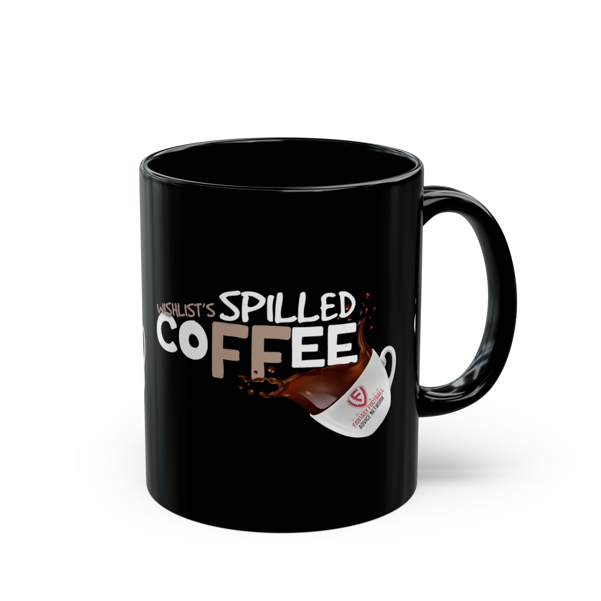 Spilled Coffee - FFAN Black Mug (11oz, 15oz)