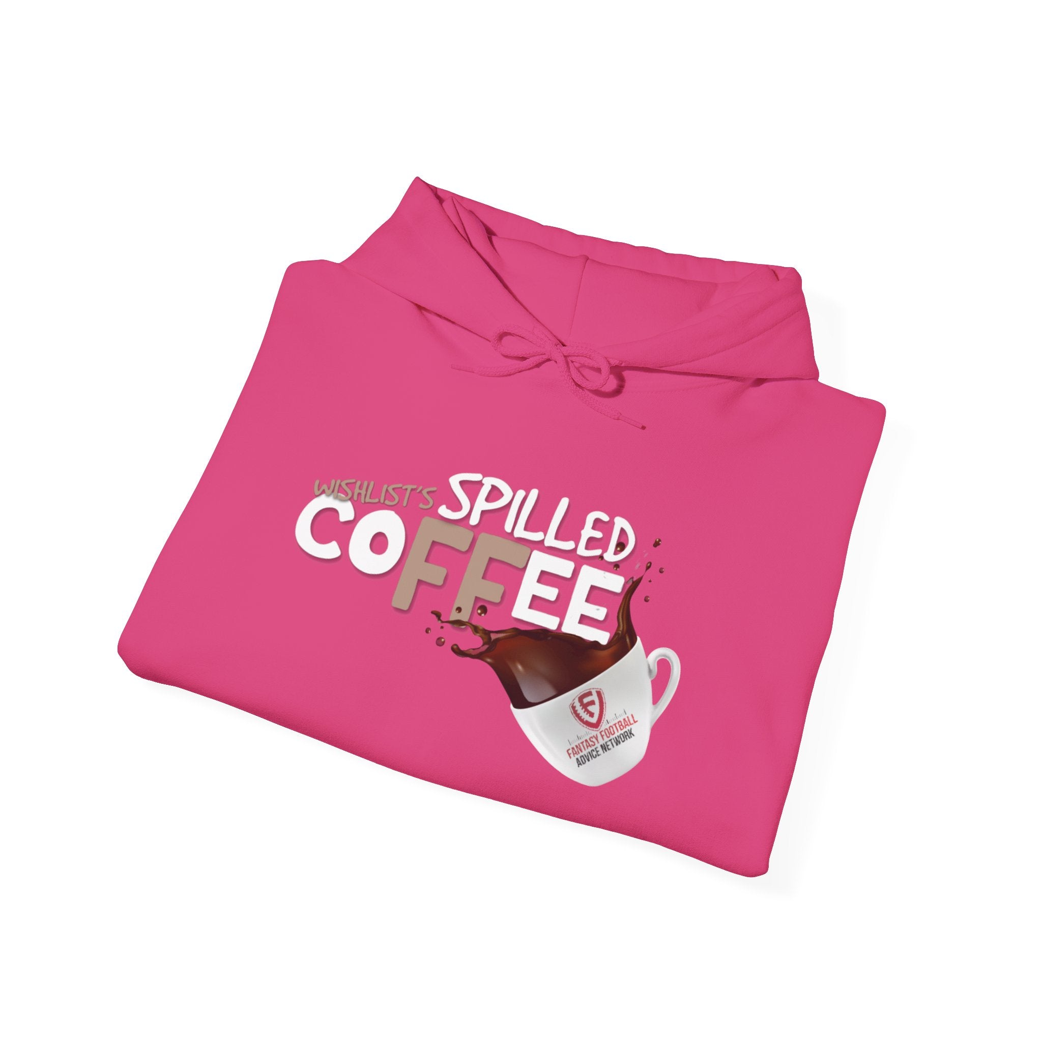 Spilled Coffee - FFAN Unisex Heavy Blend™ Hooded Sweatshirt