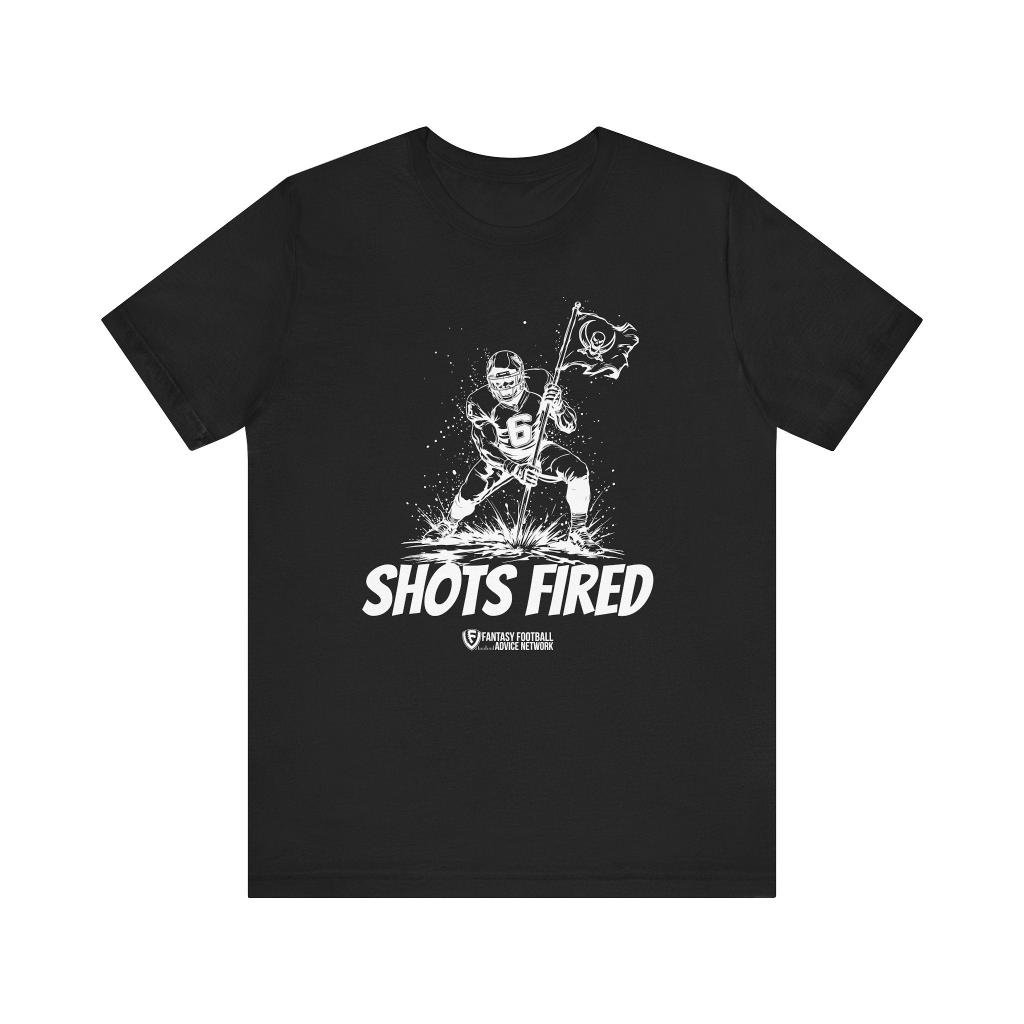Shots Fired - Mayfield Unisex Jersey Short Sleeve Tee (White)