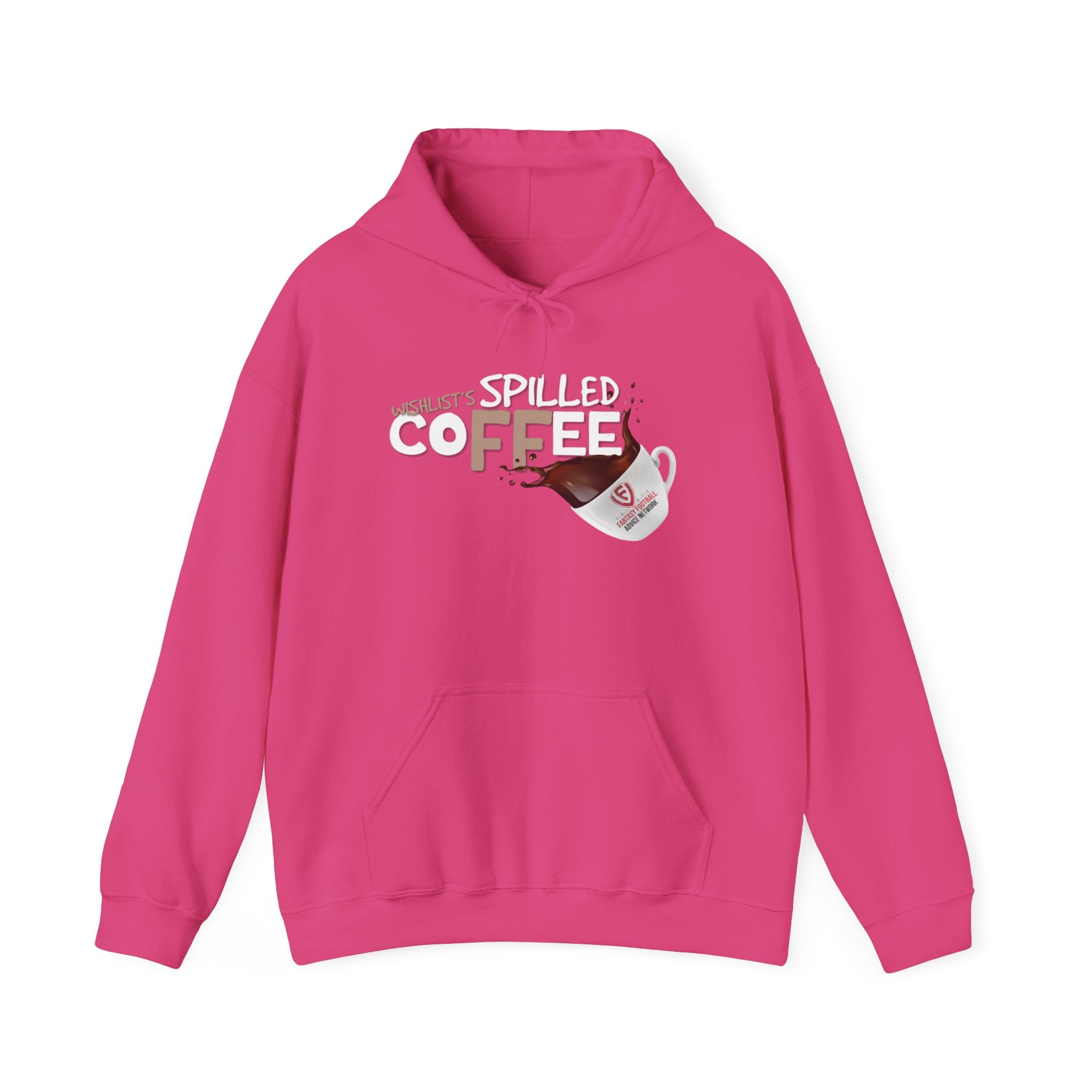 Spilled Coffee - FFAN Unisex Heavy Blend™ Hooded Sweatshirt