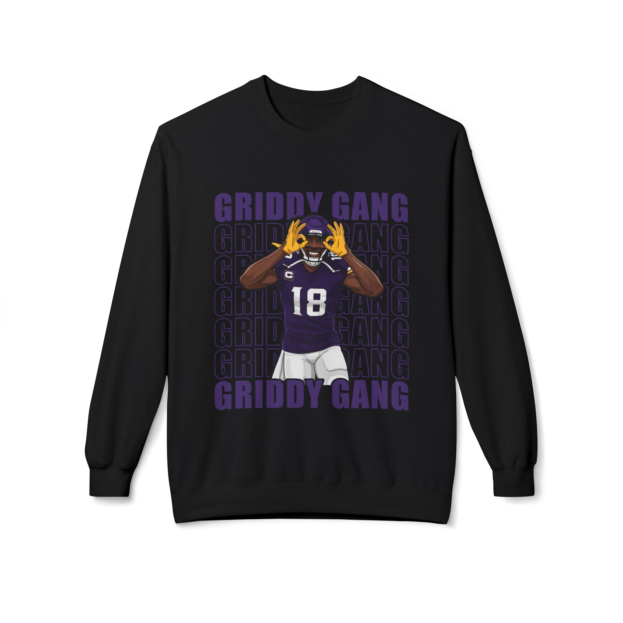 Griddy Gang Football Crewneck Sweatshirt - Jettas