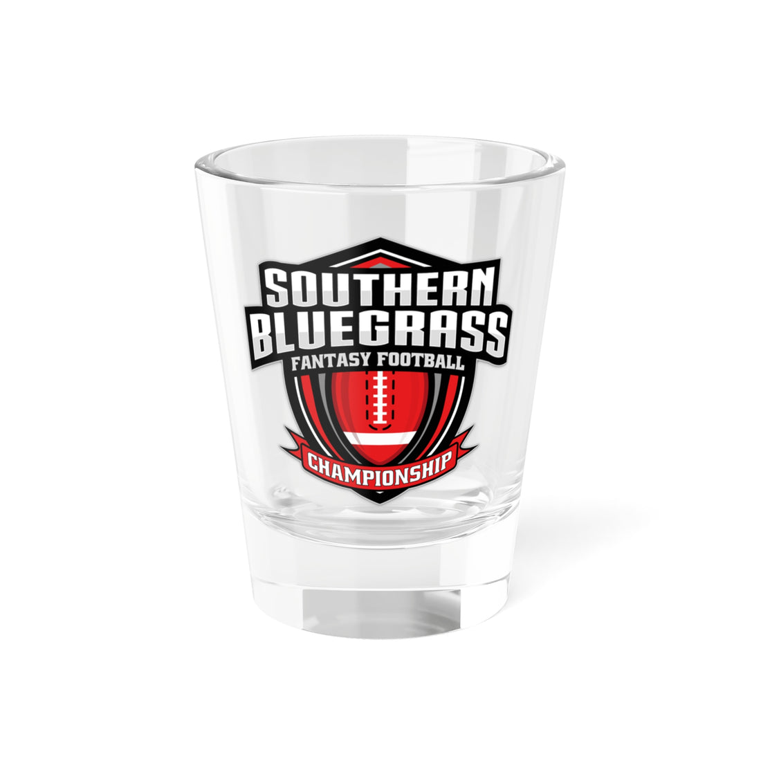SBFFC Frosted Shot Glass – Take a Shot at Glory🥃