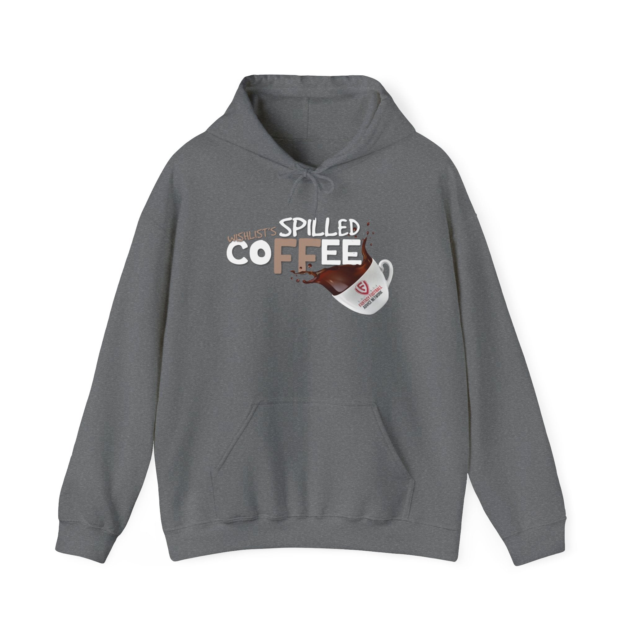 Spilled Coffee - FFAN Unisex Heavy Blend™ Hooded Sweatshirt