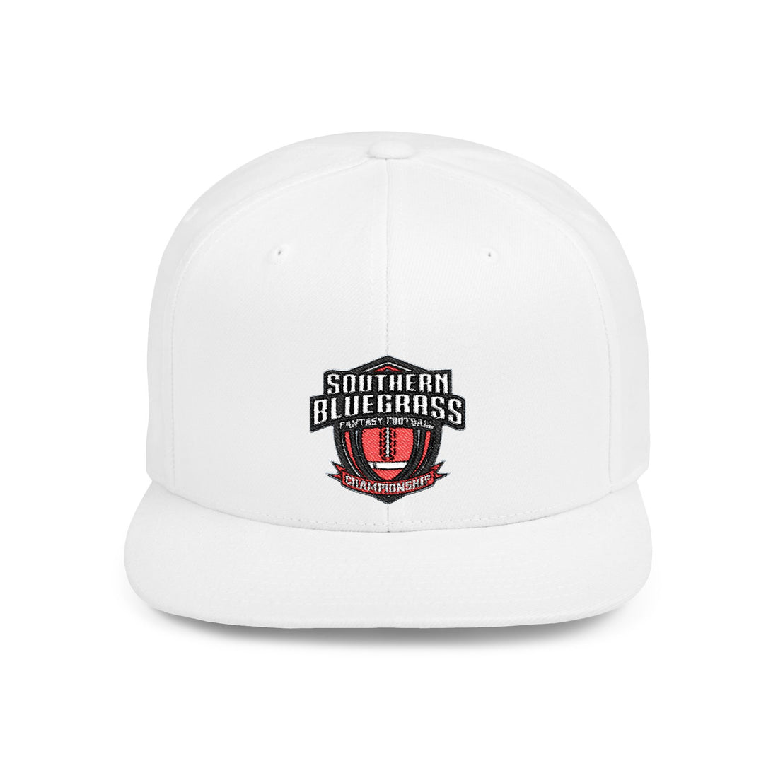 SBFFC Flat Bill Snapback Hat- Win in STYLE