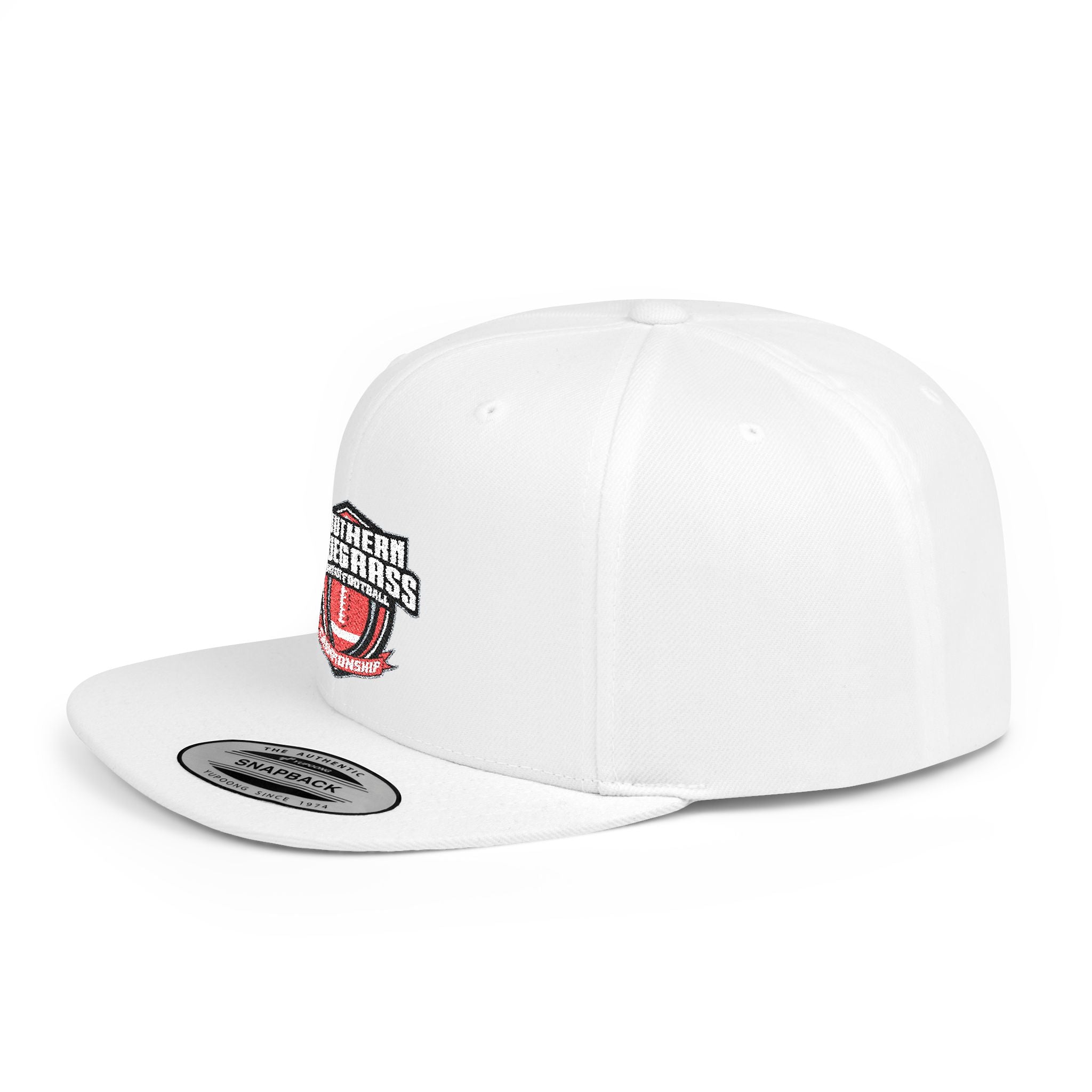 SBFFC Flat Bill Snapback Hat- Win in STYLE