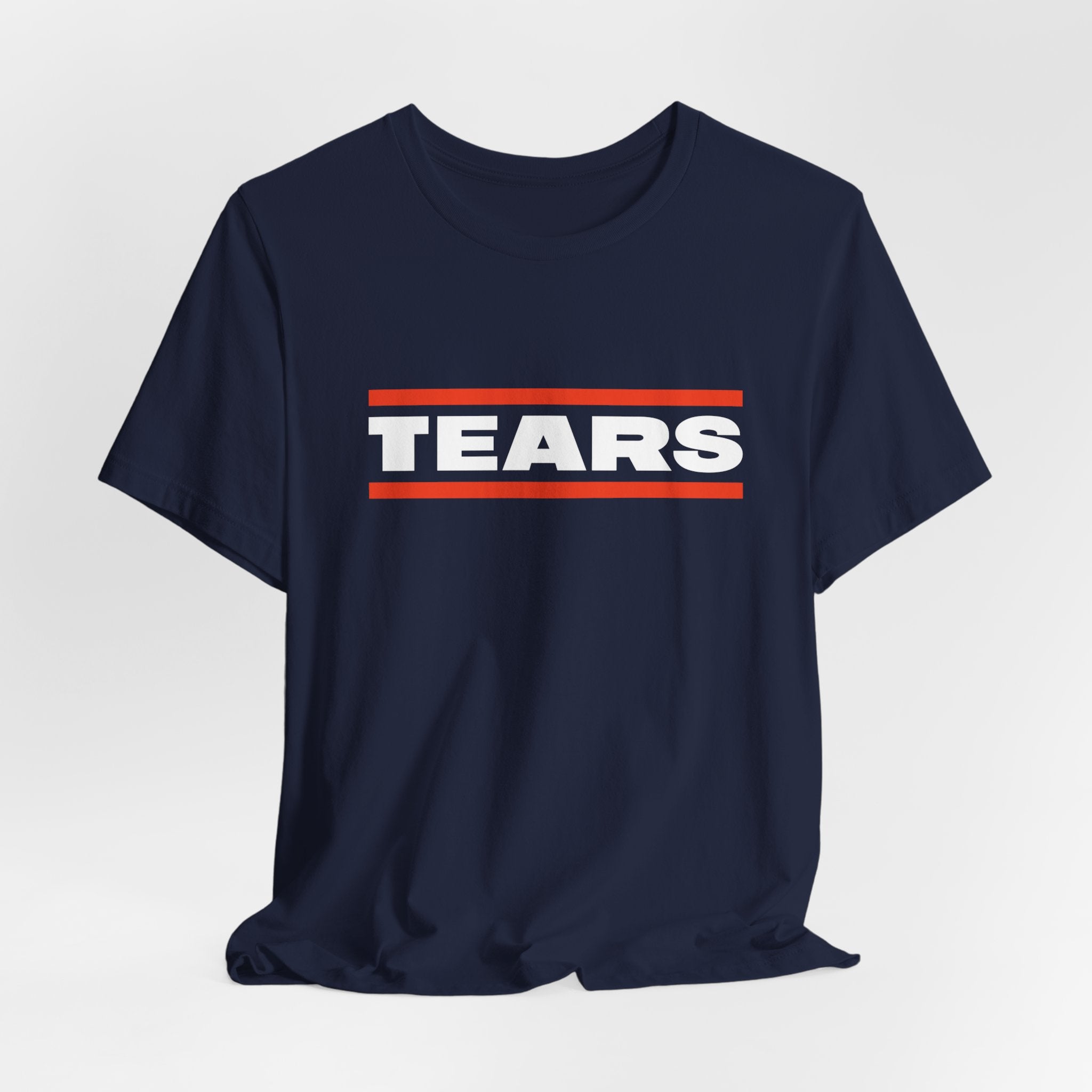 TEARS Unisex Jersey Short Sleeve Tee - White