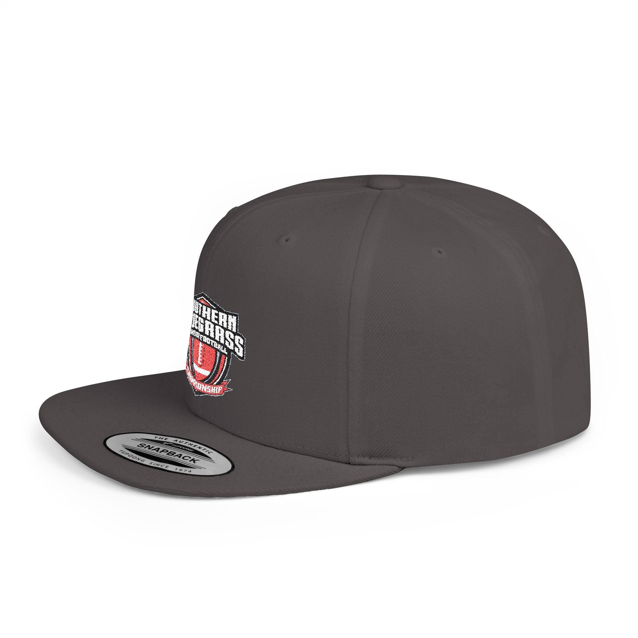 SBFFC Flat Bill Snapback Hat- Win in STYLE