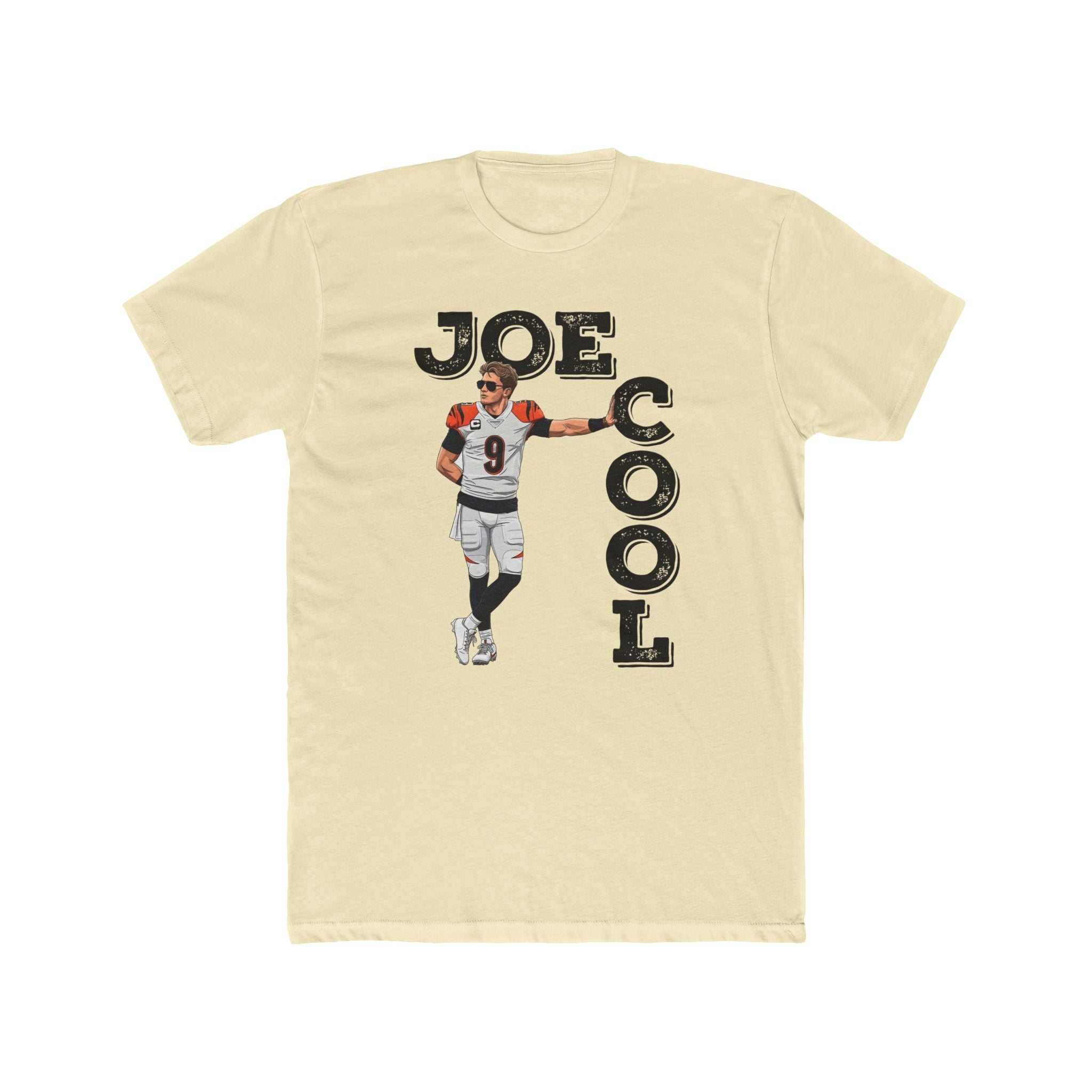 Joe Cool Cincinnati T-Shirt All-Black Font