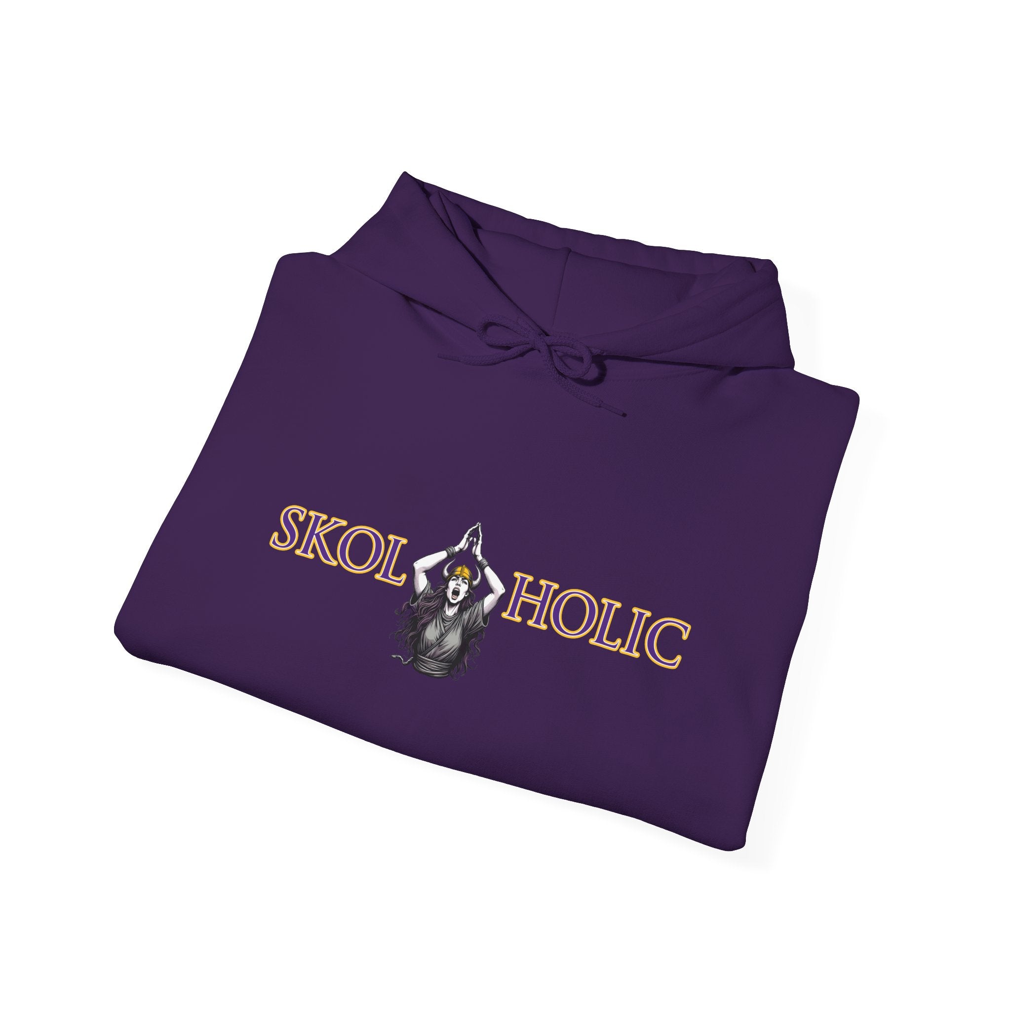 SKOL-A-HOLIC- Woman Unisex Heavy Blend™ Hooded Sweatshirt