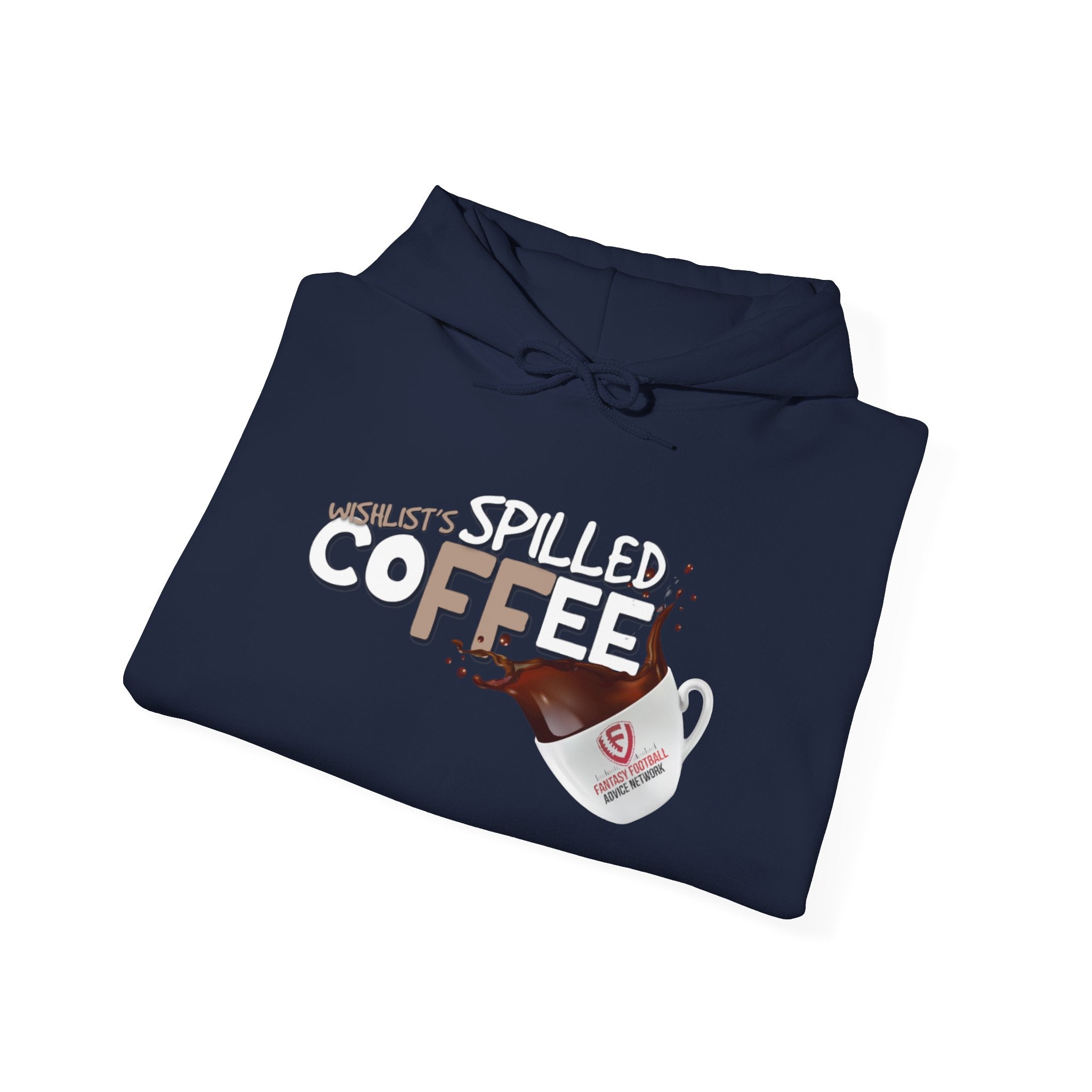 Spilled Coffee - FFAN Unisex Heavy Blend™ Hooded Sweatshirt