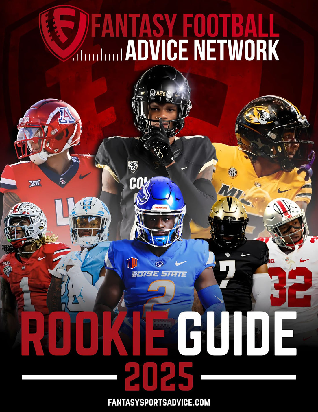 Fantasy Football Advice Network 2025 Rookie Guide – Digital Download