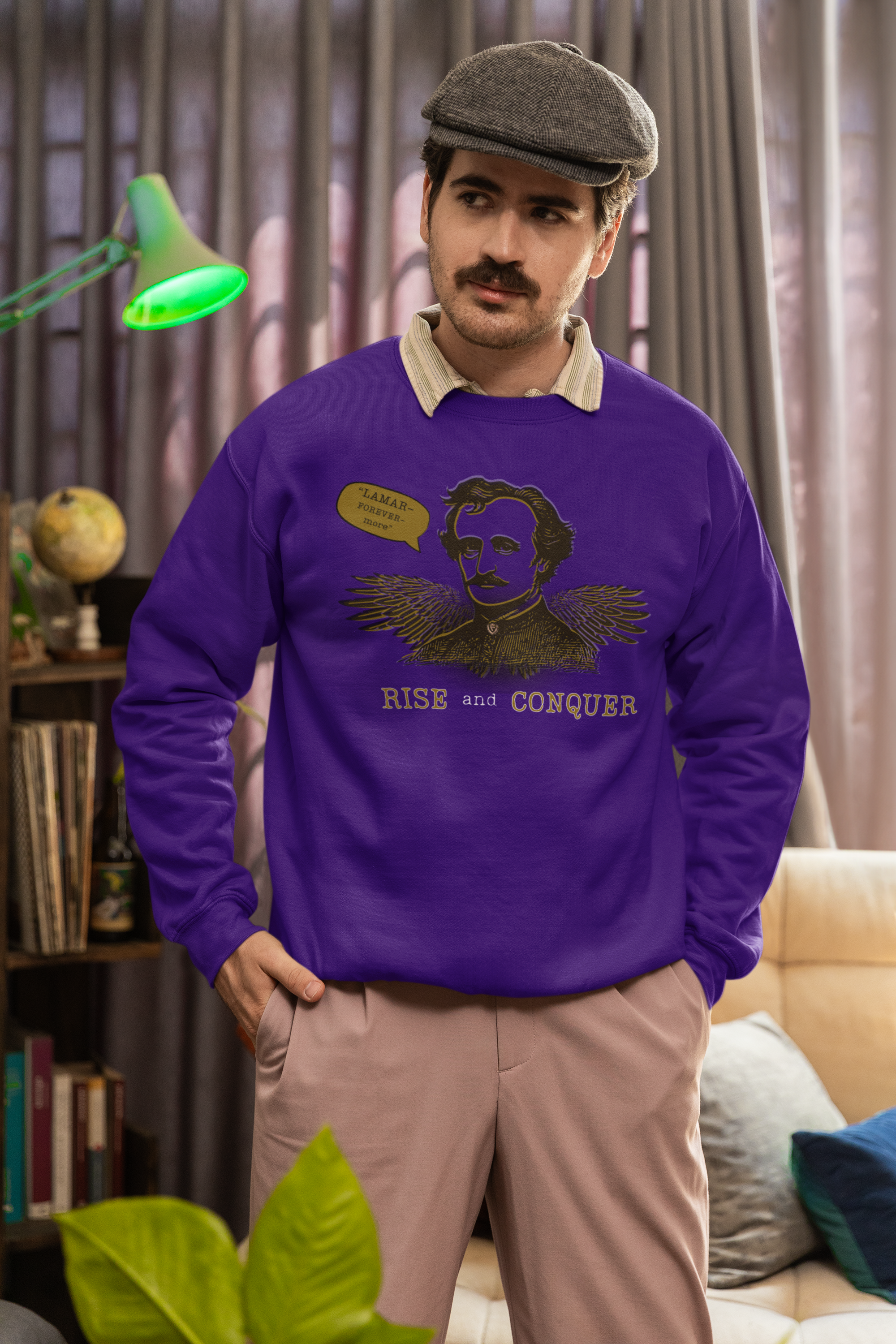 Lamar, FOREVER-more Baltimore Unisex Heavy Blend™ Crewneck Sweatshirt
