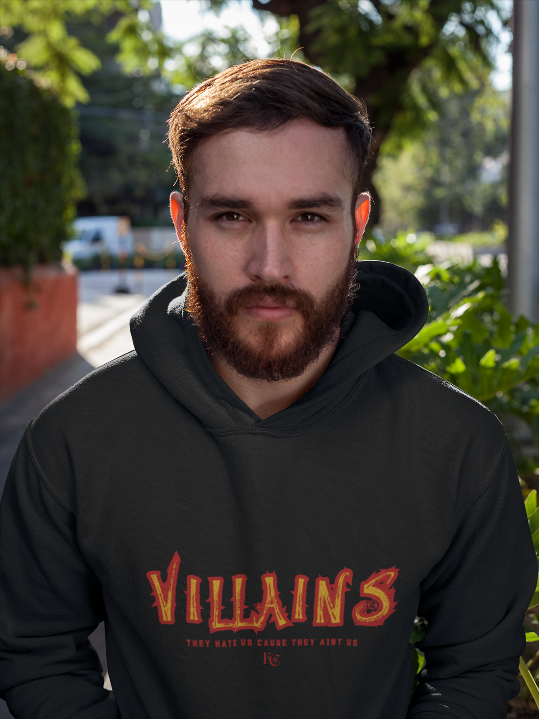 Kansas City Villains Hoodie- They Hate us Cause they Ain&