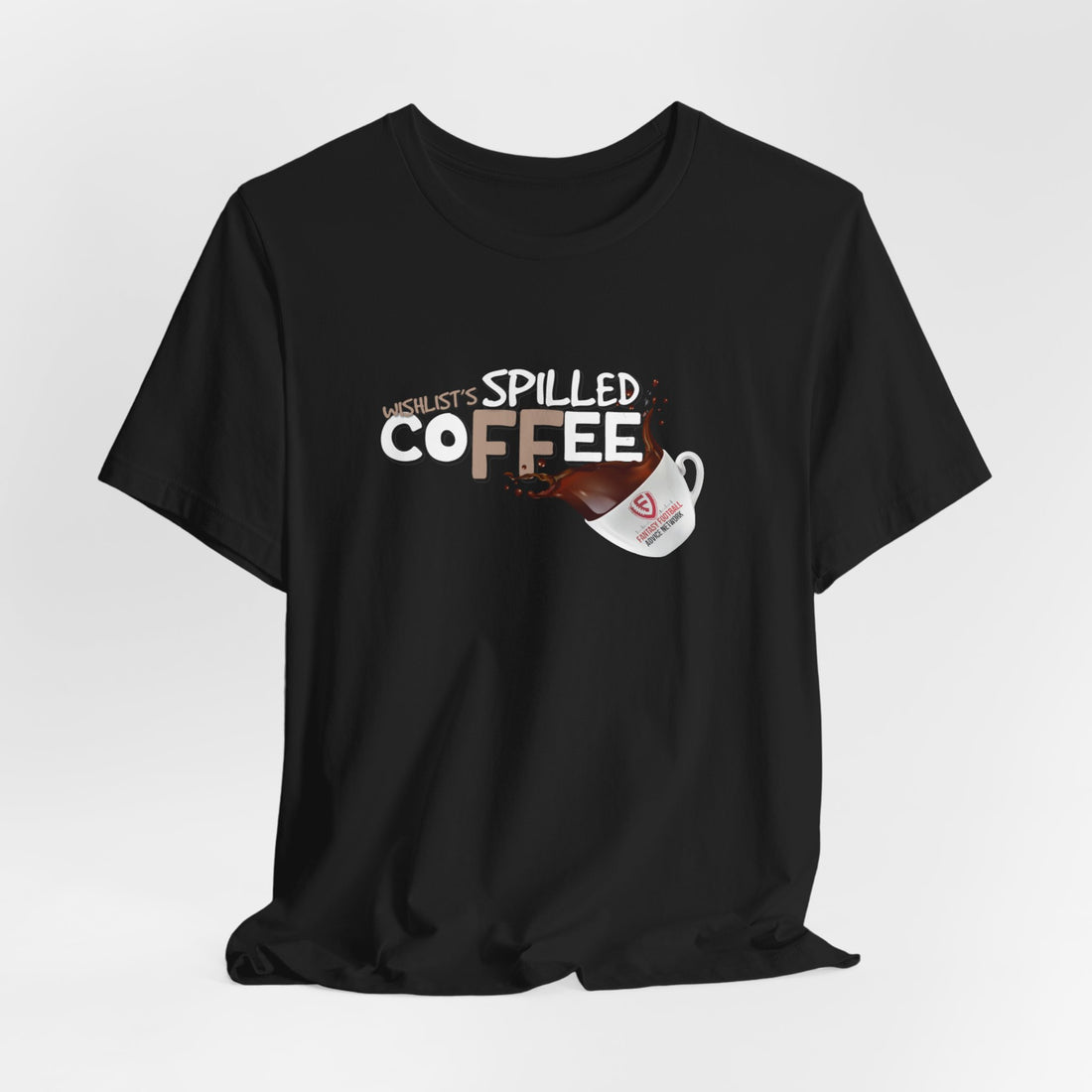 Spilled Coffee Unisex Tee