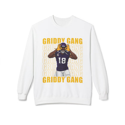 Griddy Gang Jettas Football Crewneck