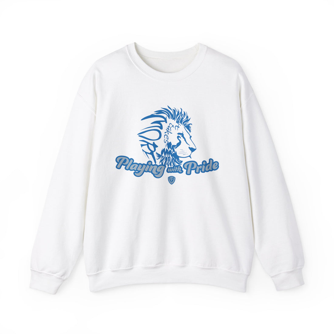 Playing with Pride Detroit Unisex Heavy Blend™ Crewneck Sweatshirt