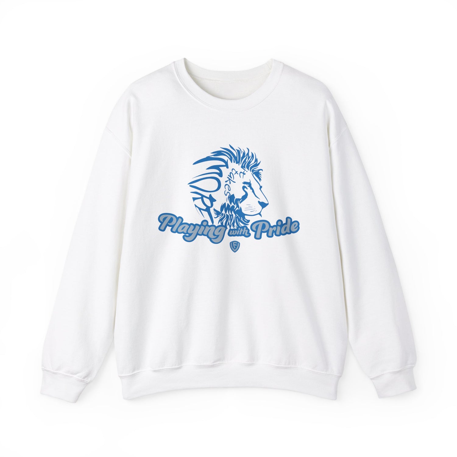 Playing with Pride Detroit Unisex Heavy Blend™ Crewneck Sweatshirt