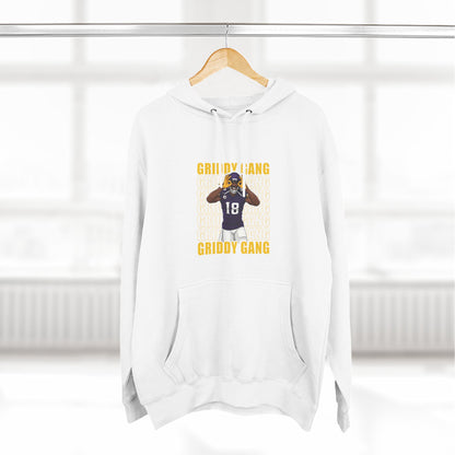 Gridy Gang Football Hoodie – Jettas Fleece Pullover
