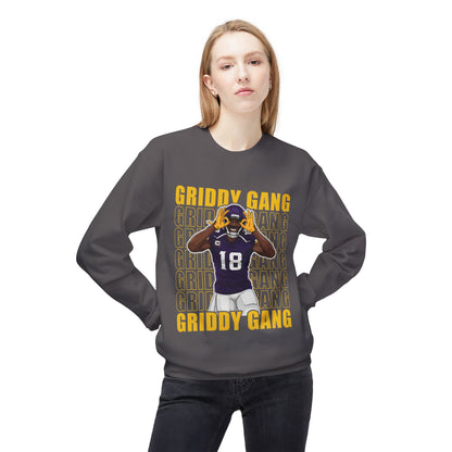 Griddy Gang Jettas Football Crewneck