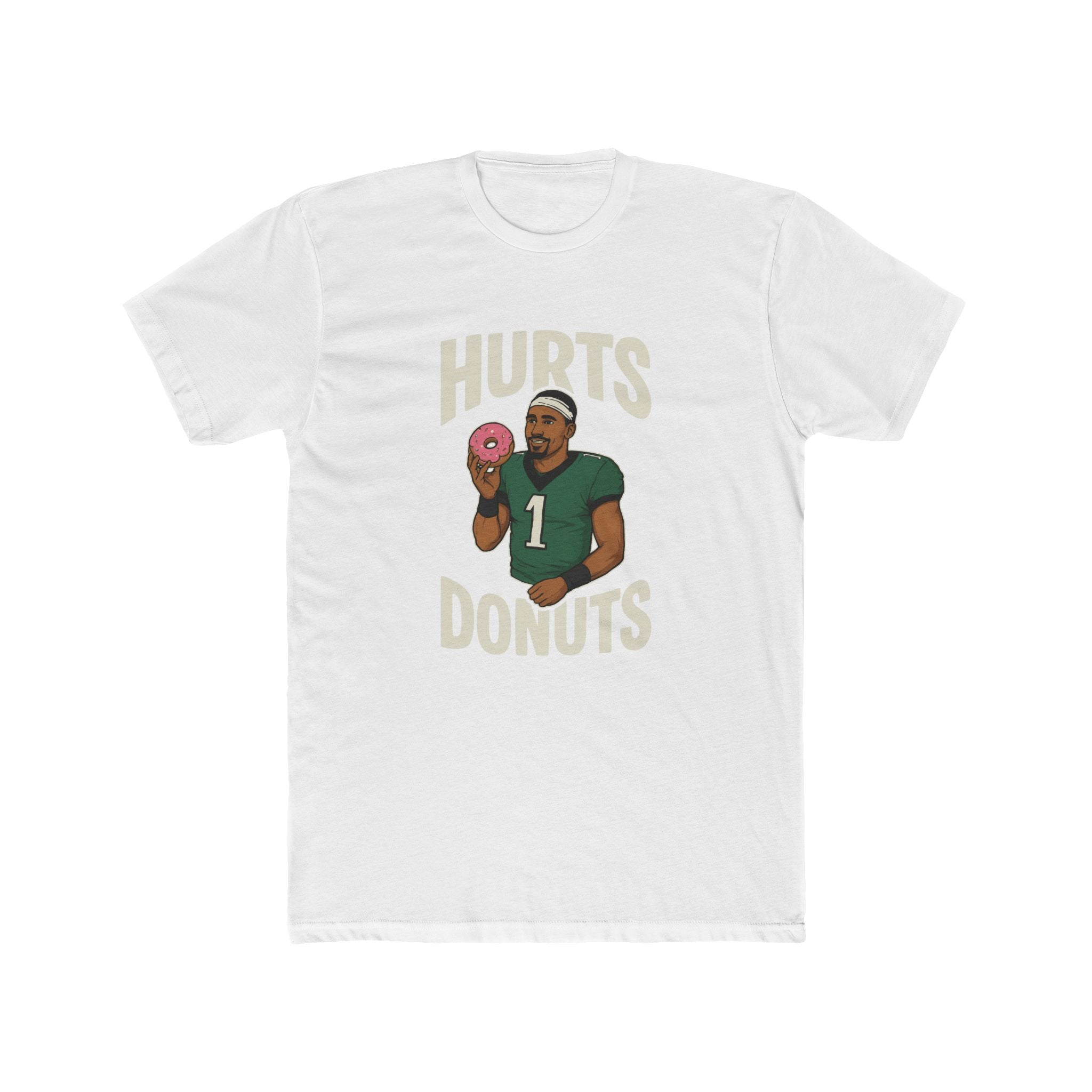 Hurts Donuts Football T-Shirt — Funny Philadelphia Fan Tee