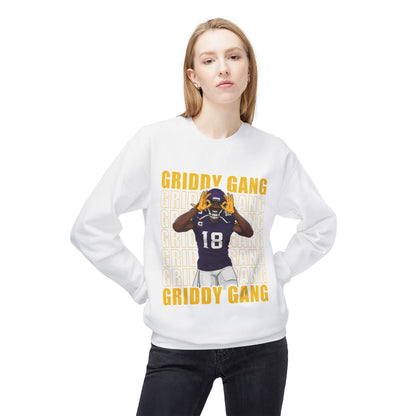 Griddy Gang Jettas Football Crewneck
