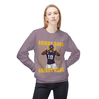 Griddy Gang Jettas Football Crewneck