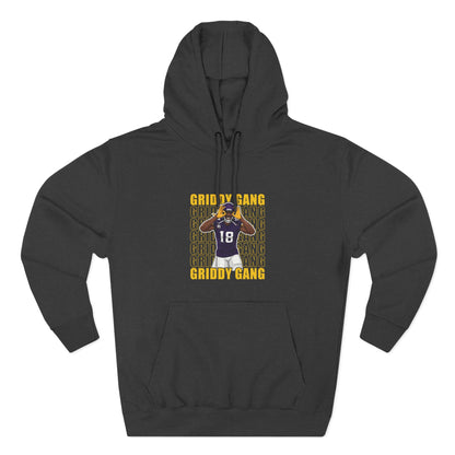 Gridy Gang Football Hoodie – Jettas Fleece Pullover