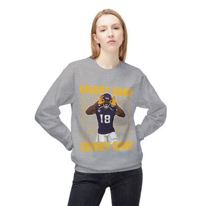 Griddy Gang Jettas Football Crewneck